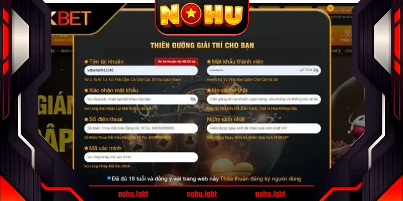 Hướng dẫn đăng ký tài khoản tại 8kbet Hướng dẫn đăng ký tài khoản tại 8kbet