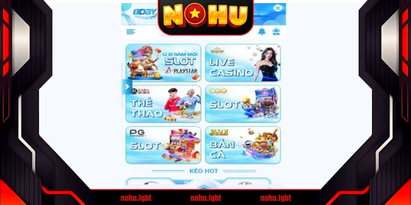 Kho game cá cược nổi danh nhất tại 8day Kho game cá cược nổi danh nhất tại 8day