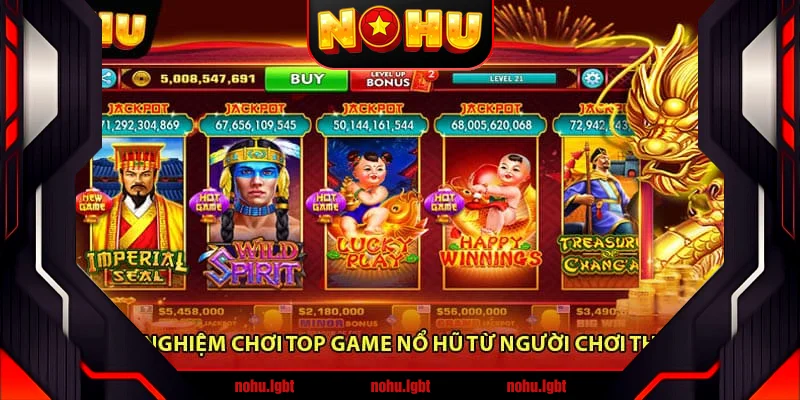 Kinh Nghiệm Chơi Top Game Nổ Hũ Từ Người Chơi Thực Tế Kinh Nghiệm Chơi Top Game Nổ Hũ Từ Người Chơi Thực Tế